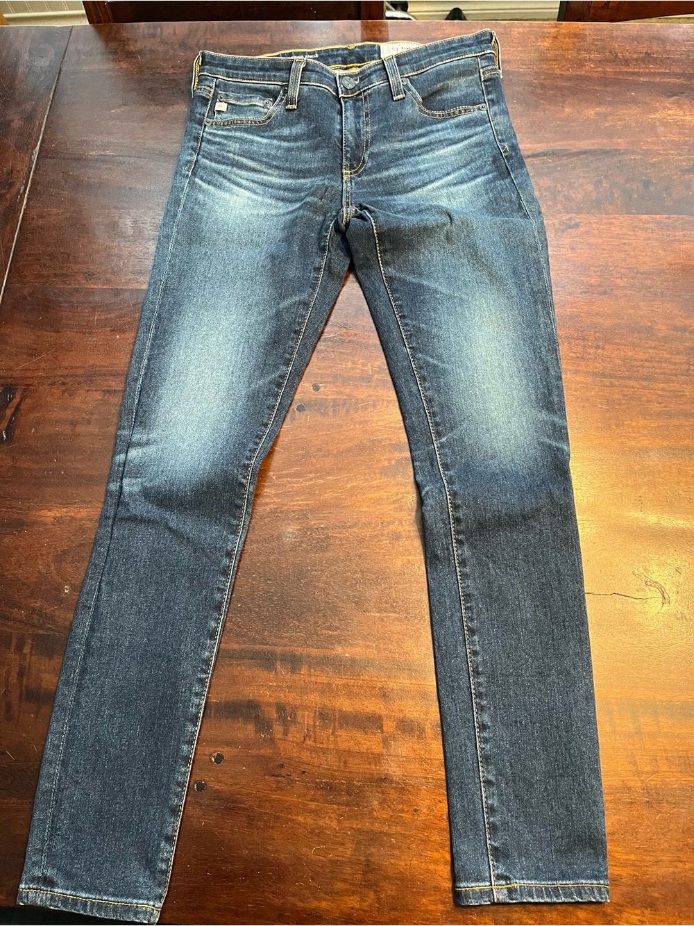 Ag Adriano Goldschmied Women’s Dark Indigo Skinny Jeans